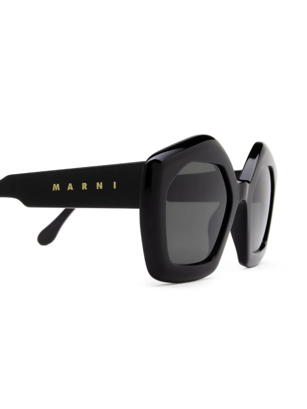 Marni Eyewear Laughing Waters zonnebril Zwart