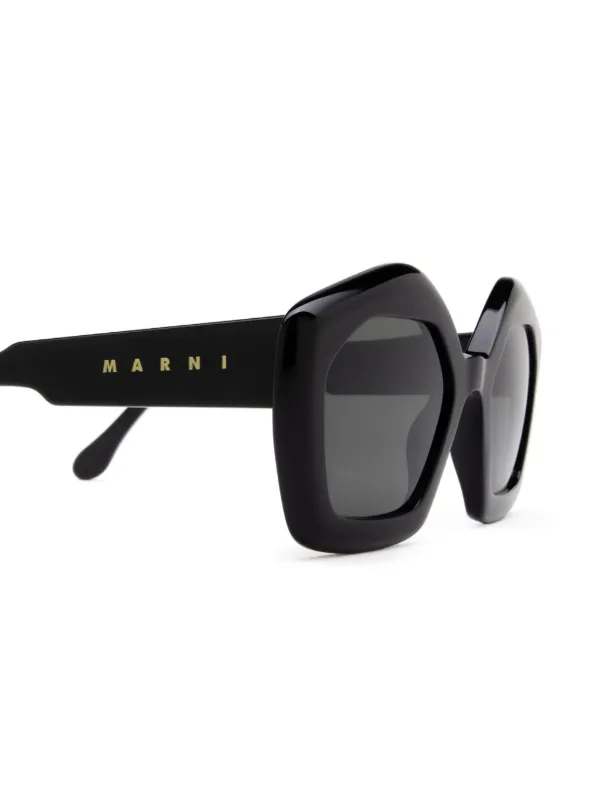 MARNI Eyewear Laughing Waters サングラス Marni Eyewear Laughing Waters サングラス | ブラック | FARFETCH JP