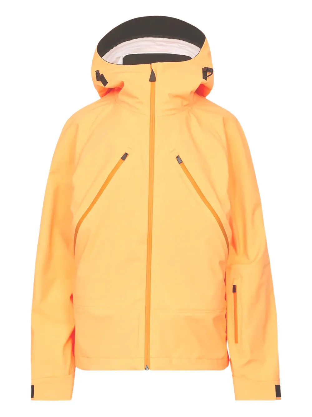 Aztech Mountain Hayden 3L Shell hooded shell ski jacket - オレンジ Aztech Mountain Hayden 3L Shell hooded shell ski jacket - オレンジ