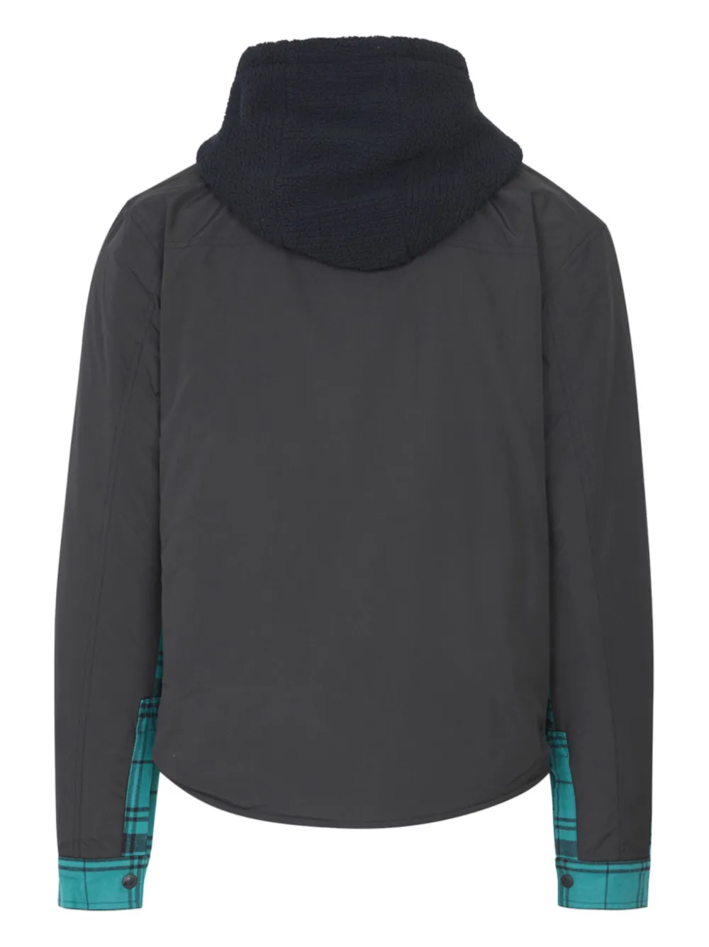 Aztech Mountain Geruite hoodie Groen