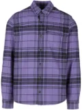 Aztech Mountain checked shirt - Purple