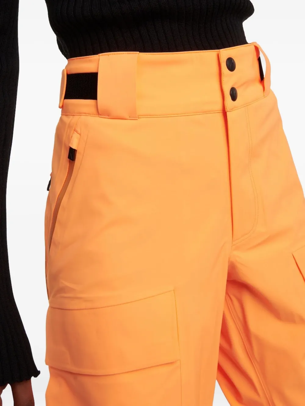 Aztech Mountain Cargo Pocket Ski Pants In Orange