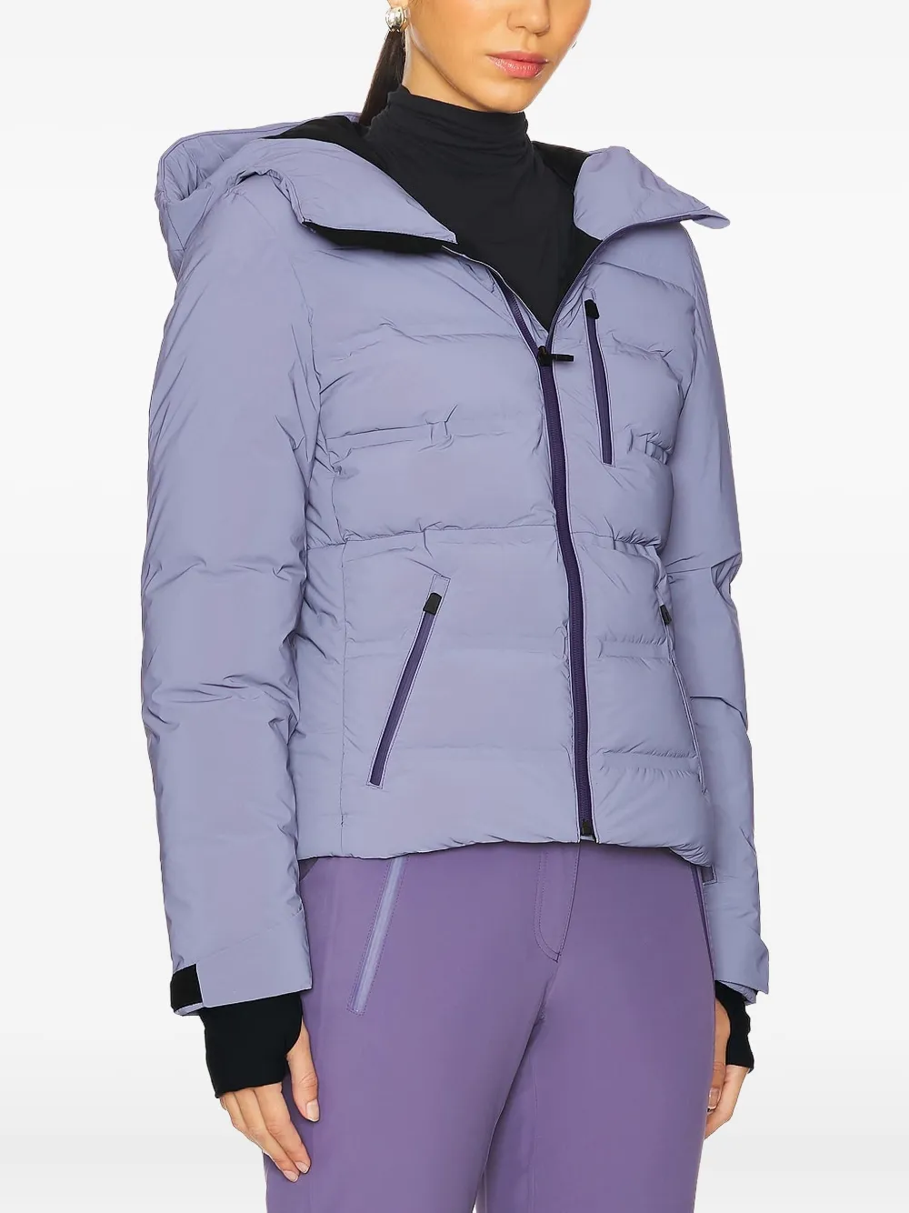 Aztech Mountain Ski-jack met capuchon Paars