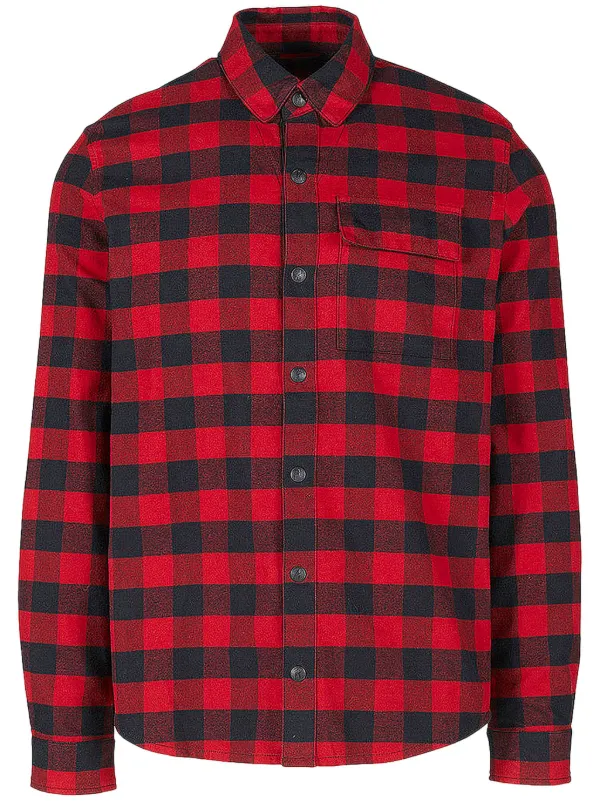 Aztech Mountain Checked Shirt in Red