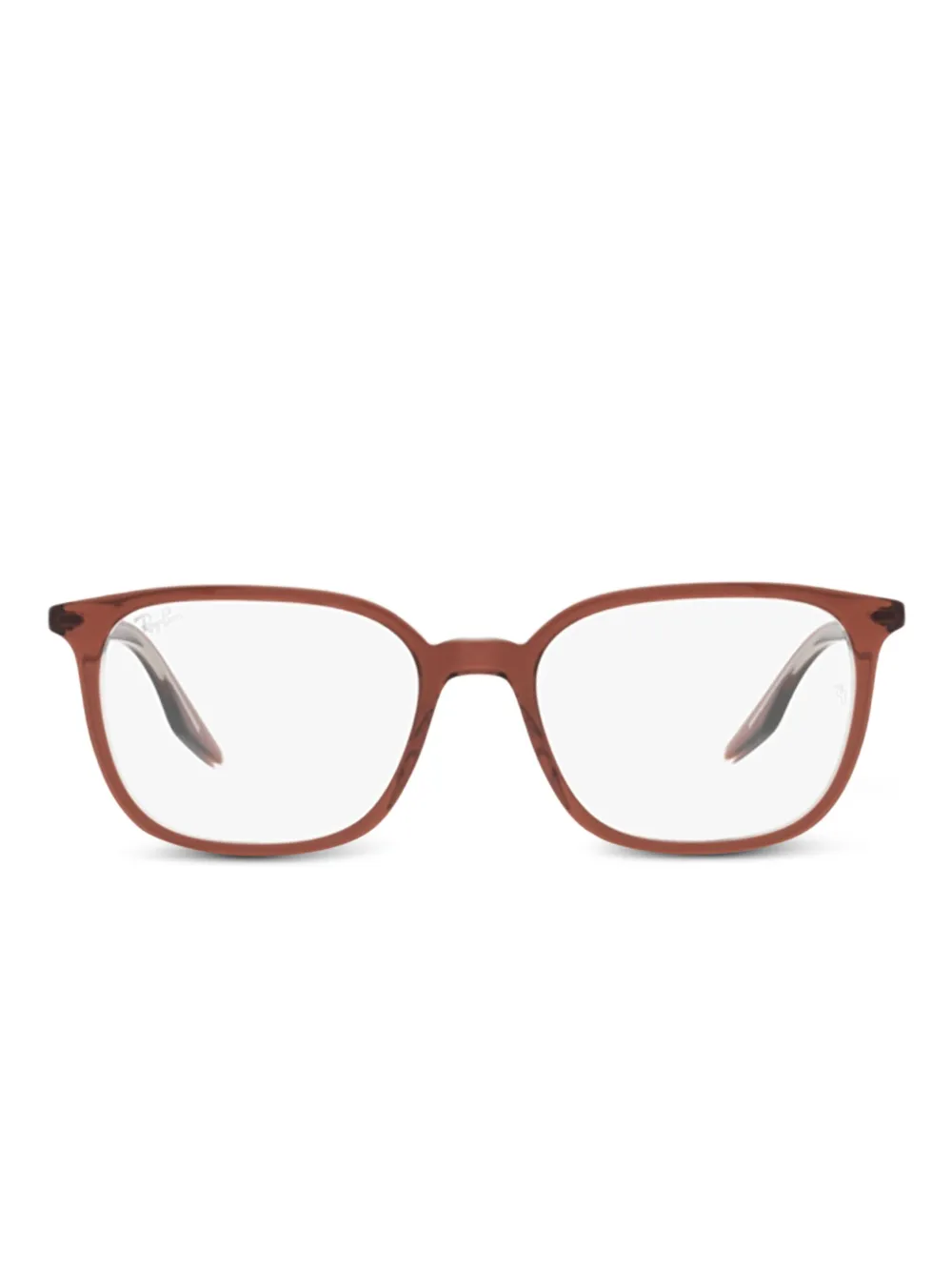 Ray-Ban Occhiali squadrati RX5406 - Marrone