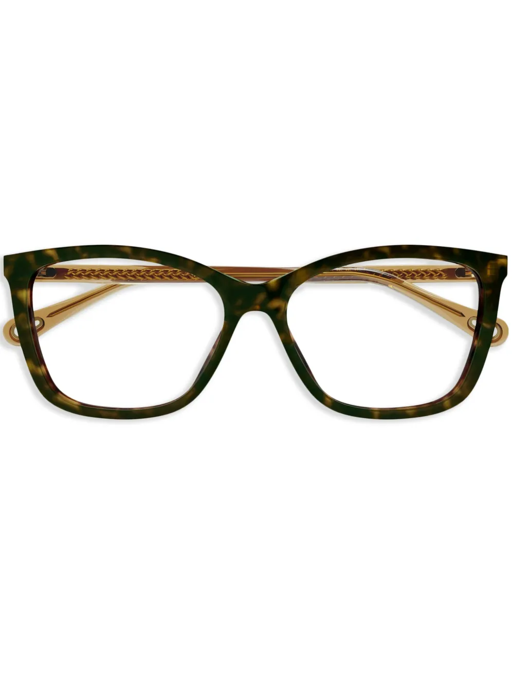 Chloé Eyewear square-frame glasses | Brown | Image 1