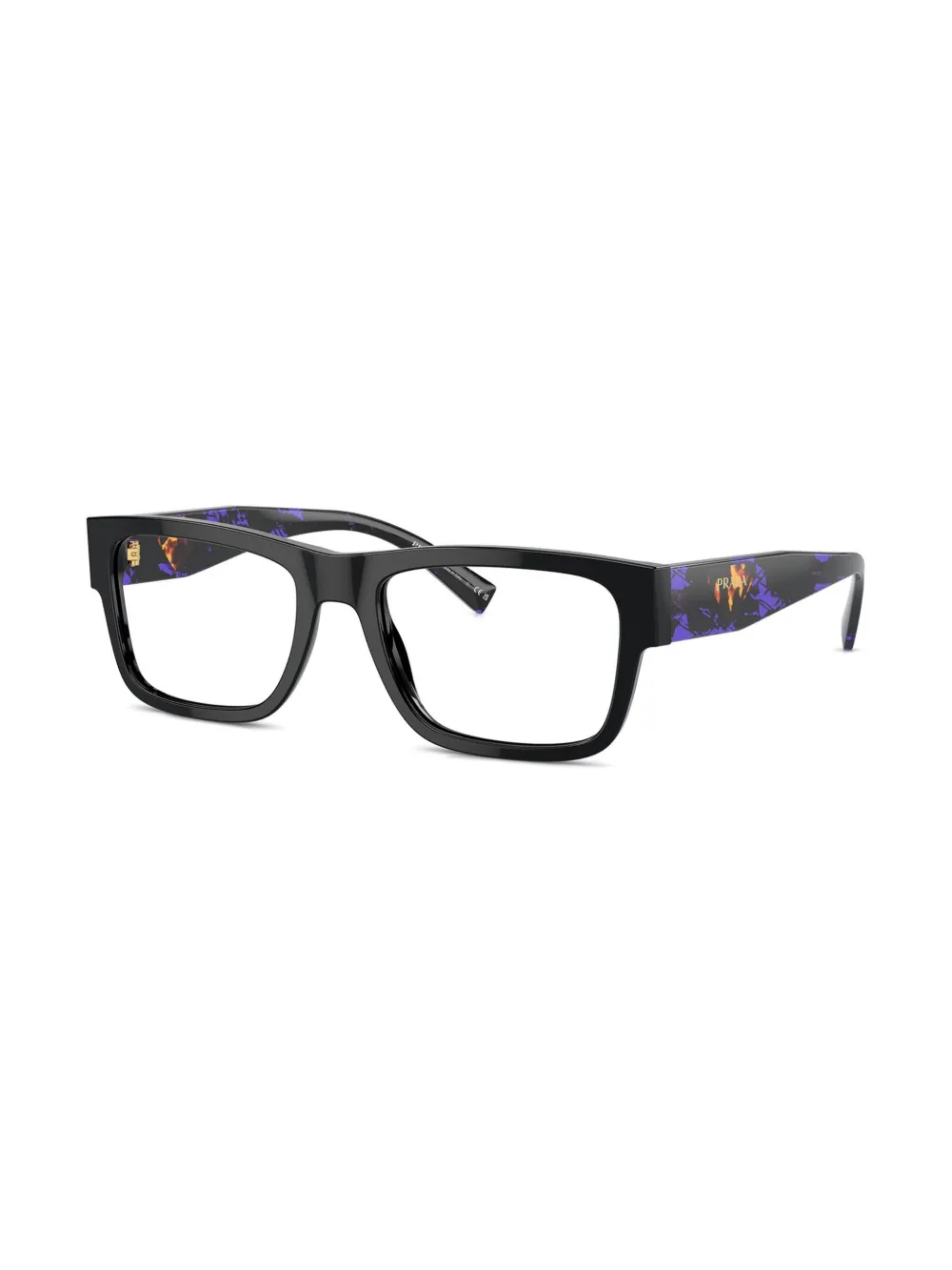 Prada Eyewear PR 15YV bril - Zwart