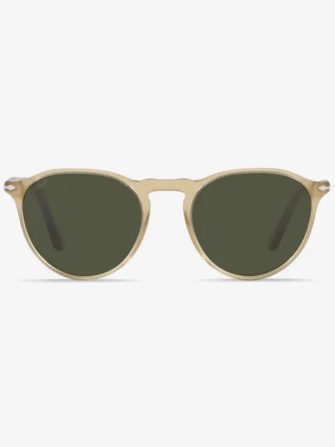 Persol نظارة شمس بإطار مستدير