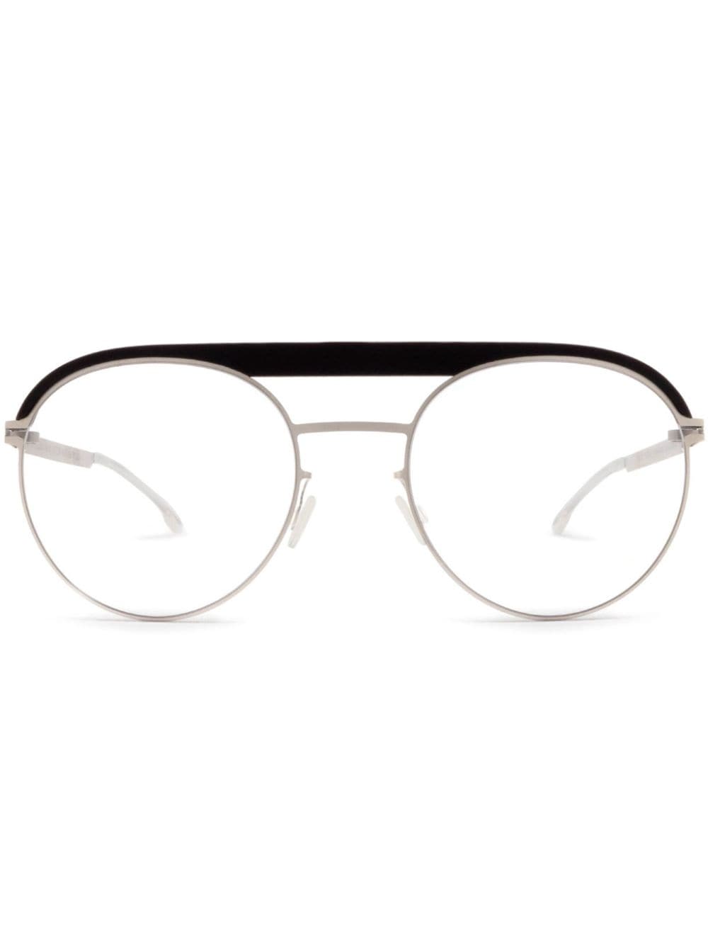 Mykita Double-bridge Glasses In Metallic