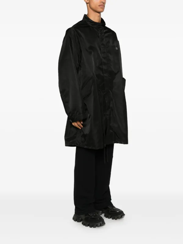 コート GIVENCHY PARKA IN COTONE TECNICO STAMPA GIVENCHY PARIS GIVENCHY - Men Couture Seam Parka Coat – Atelier New York