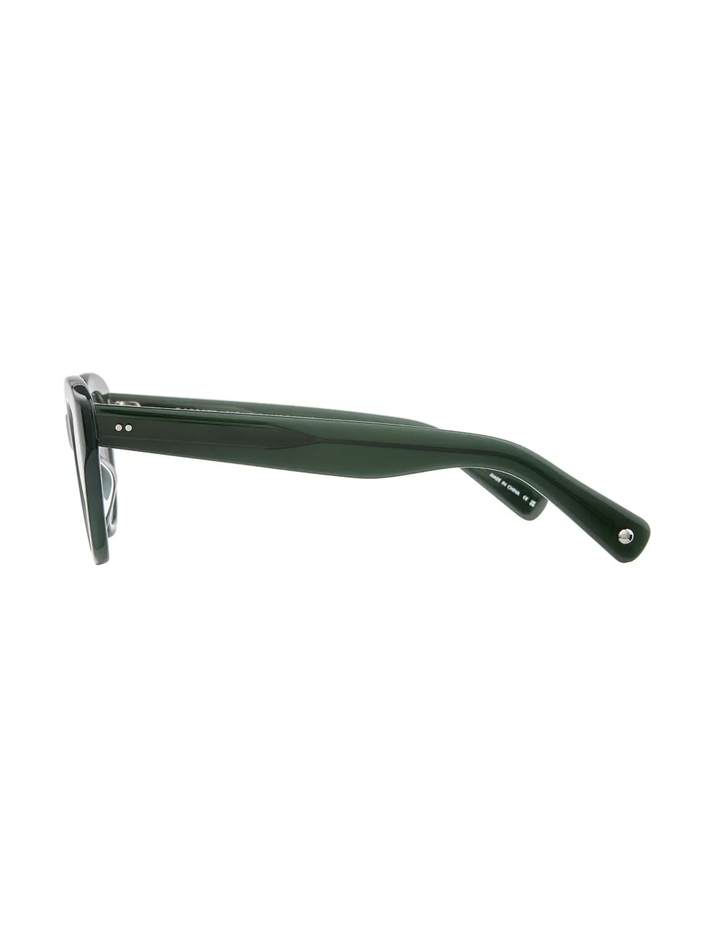 Garrett Leight Dottie zonnebril Groen