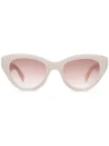 Garrett Leight Dottie cat-eye sunglasses - Neutrals