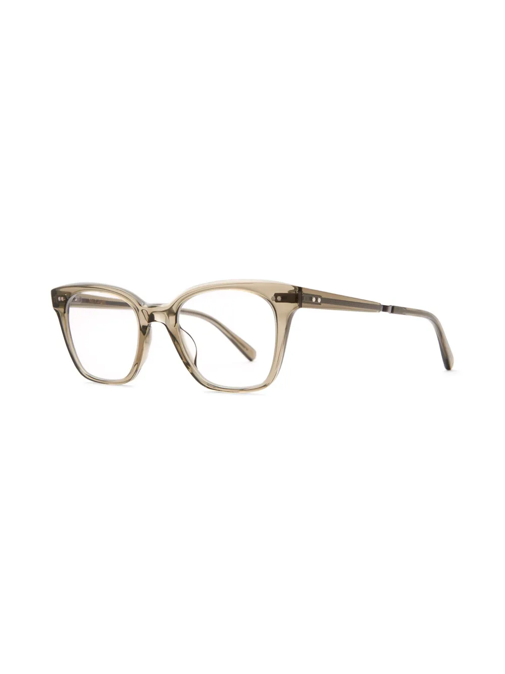 MR. LEIGHT Morgan C bril met vierkant montuur - Beige