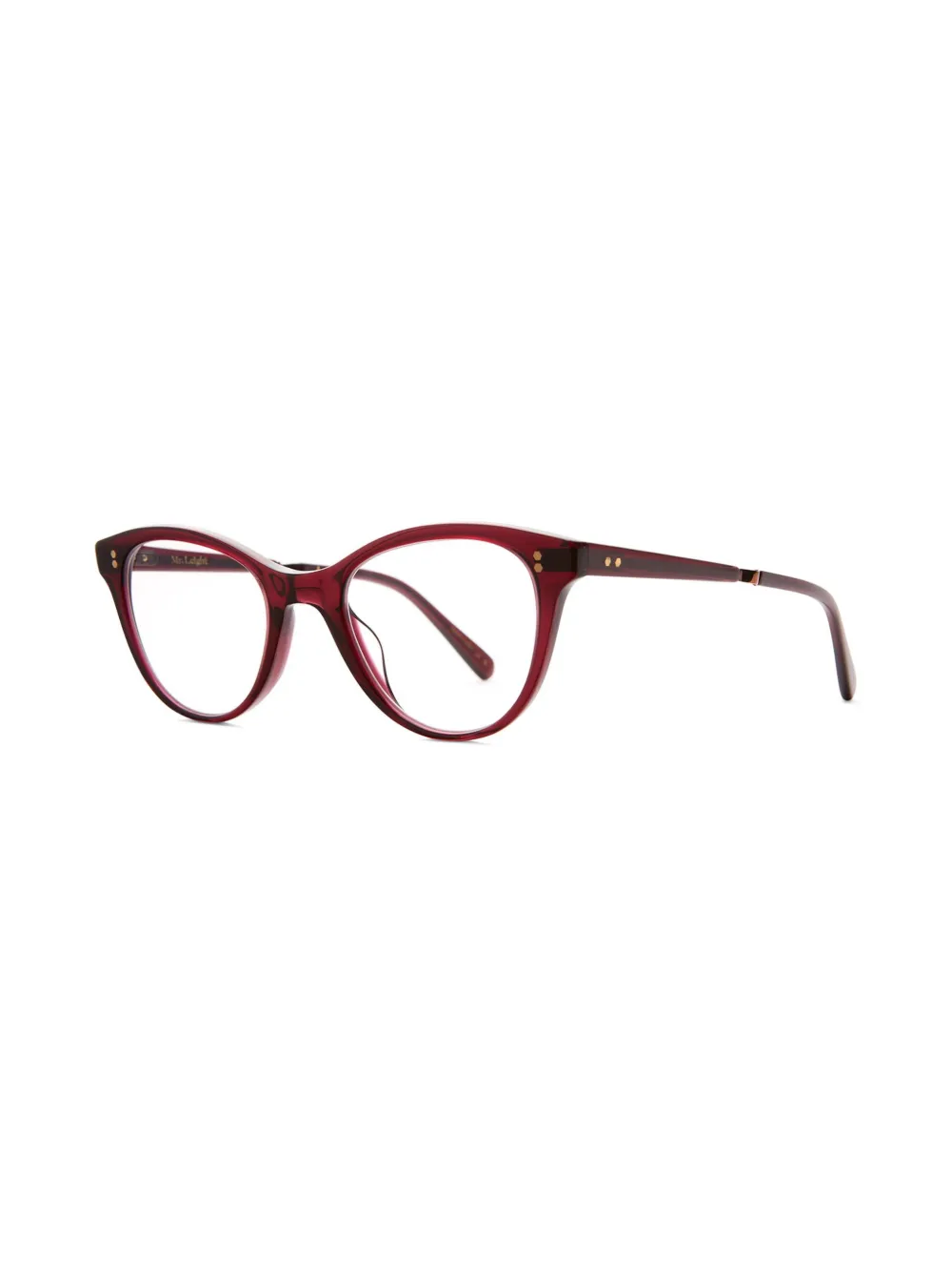 MR. LEIGHT Taylor C bril met cat-eye montuur - Rood