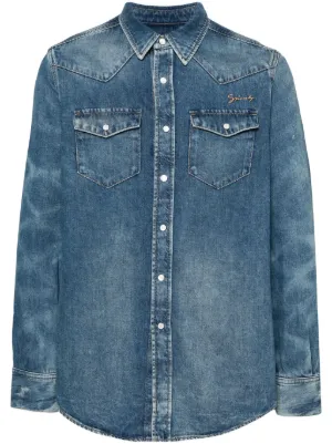 maison margiela デニムシャツ Sサイズ 前面ポケット付き Maison Margiela - デニムシャツ | River