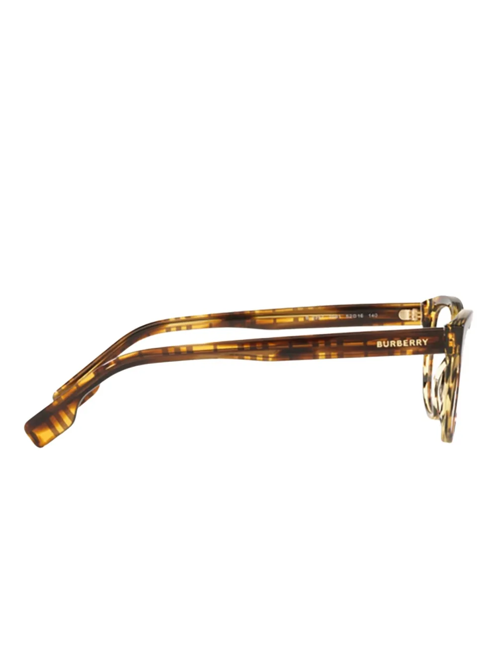 Burberry Eyewear Esme top-check glasses Bruin