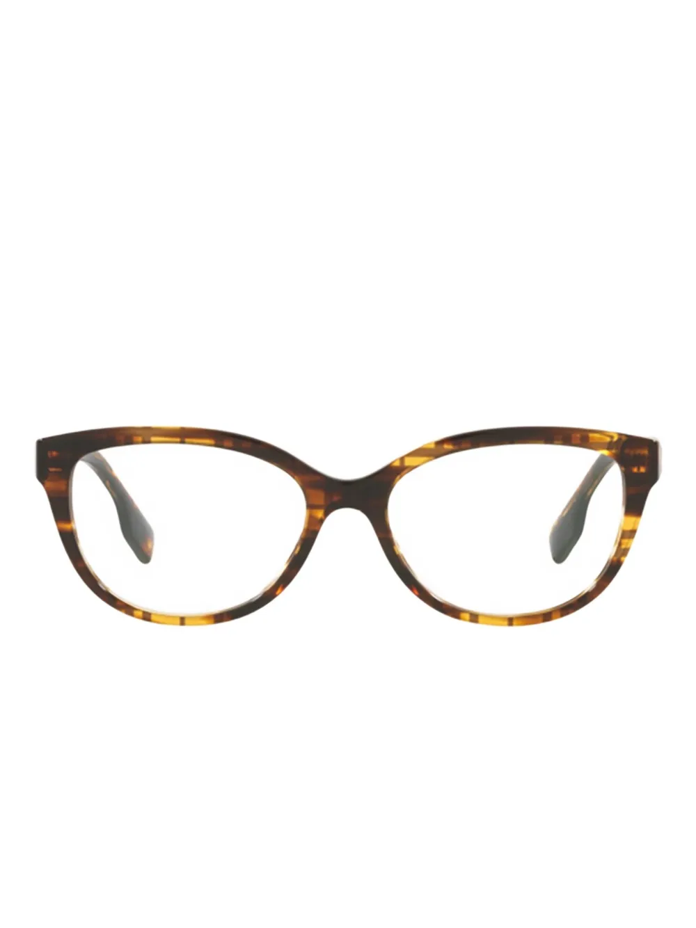 Burberry Eyewear Esme top-check glasses Bruin