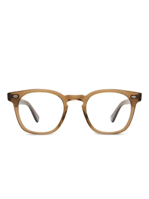 Garrett Leight Byrne round glasses