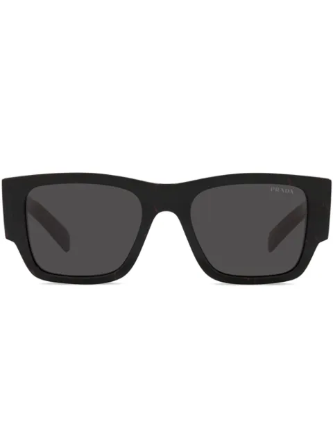 Prada Eyewear triangle-logo square sunglasses