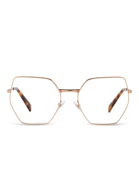 Miu Miu Eyewear geometric-frame glasses