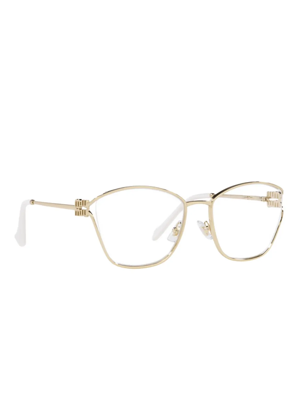 Miu Miu Eyewear geometric-frame glasses | Image 2