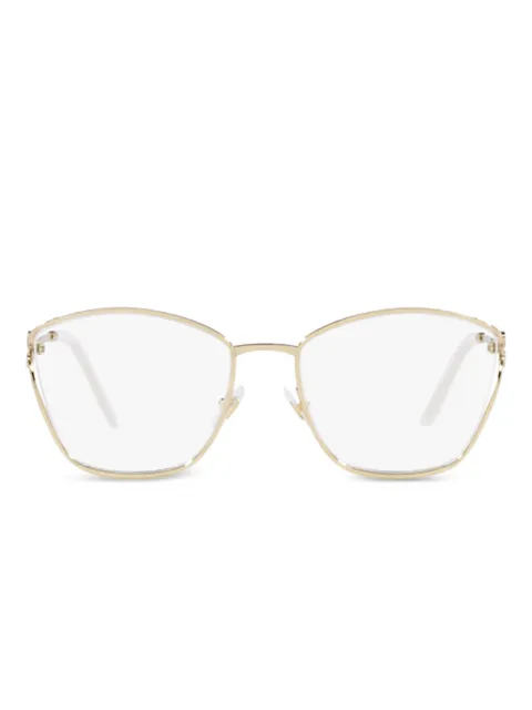 Miu Miu Eyewear geometric-frame glasses