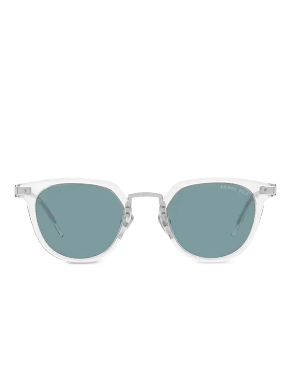 Prada Eyewear round-frame sunglasses - ニュートラル Prada Eyewear round-frame sunglasses - ニュートラル