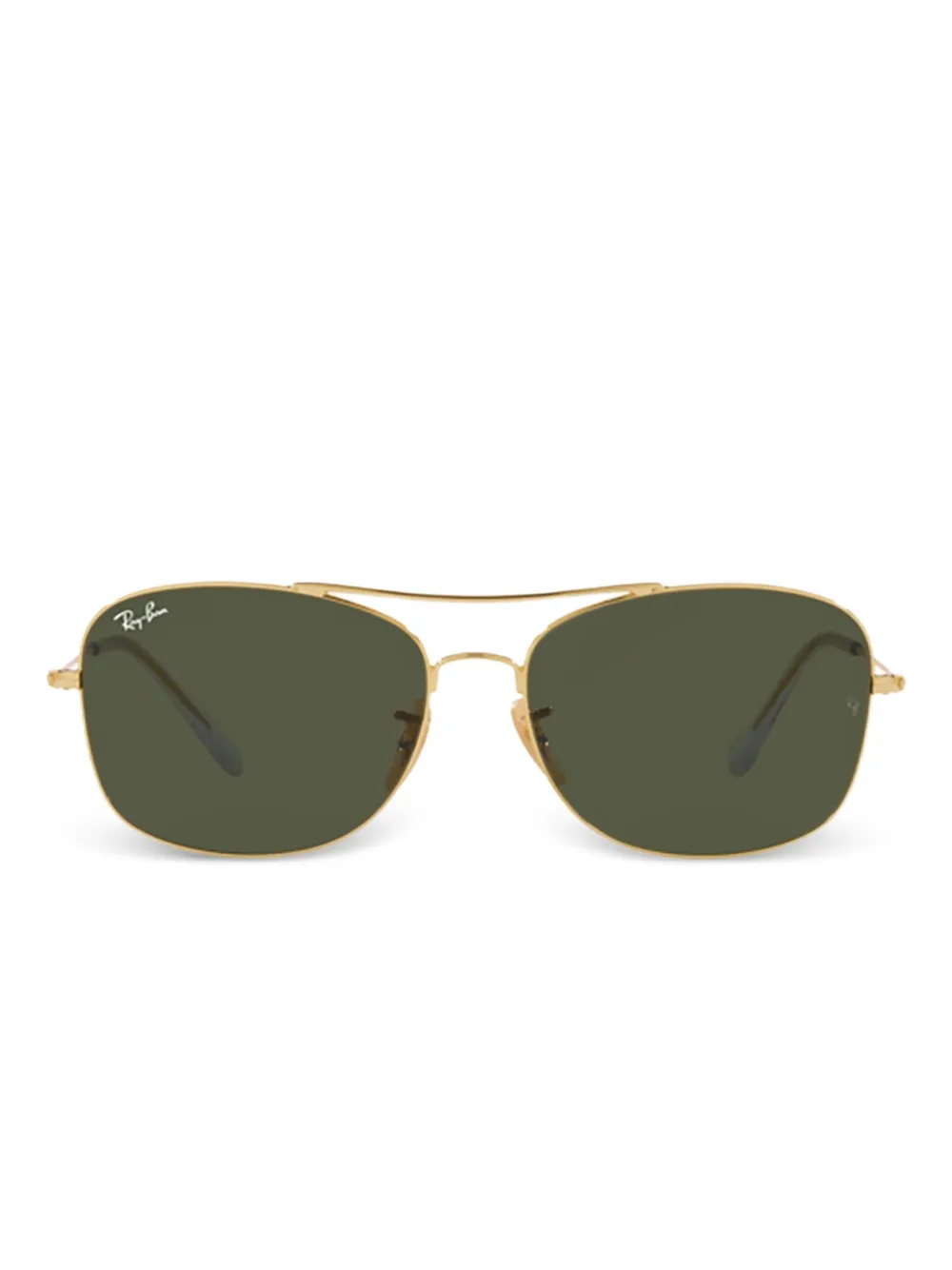 Ray-Ban Zonnebril met vierkant montuur Goud