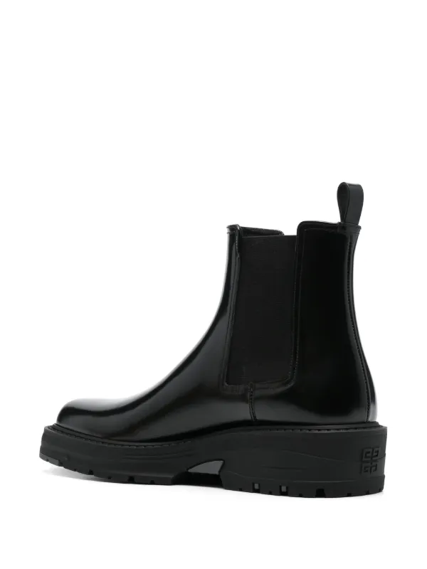 Givenchy レザー チェルシーブーツ | ブラック | FARFETCH JP