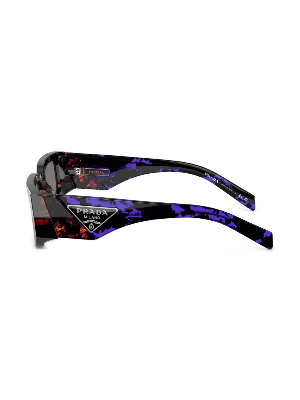 Prada Eyewear PR 09ZS zonnebril Oranje