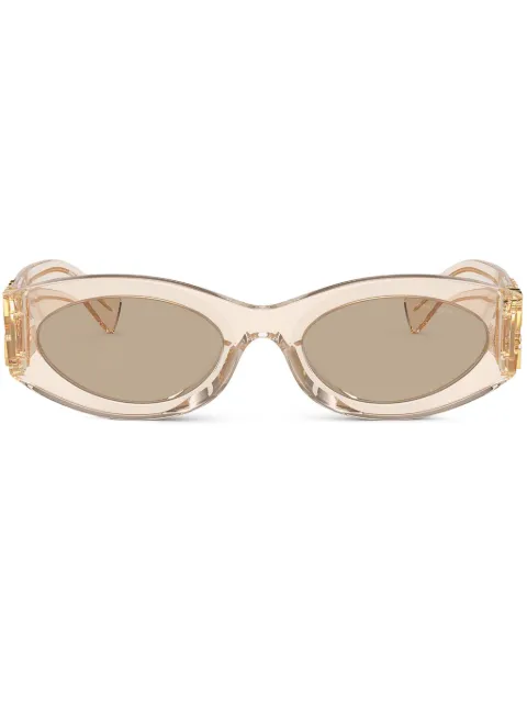 Miu Miu Eyewear MU11WS oval-frame sunglasses