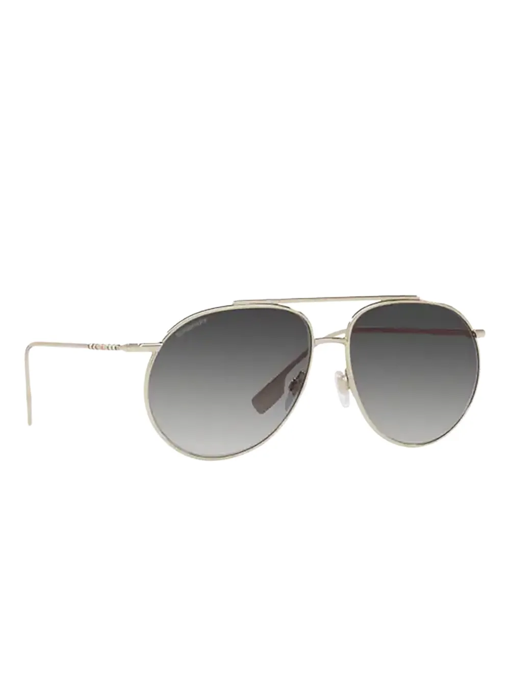 Burberry Eyewear Alice zonnebril met piloten montuur Goud