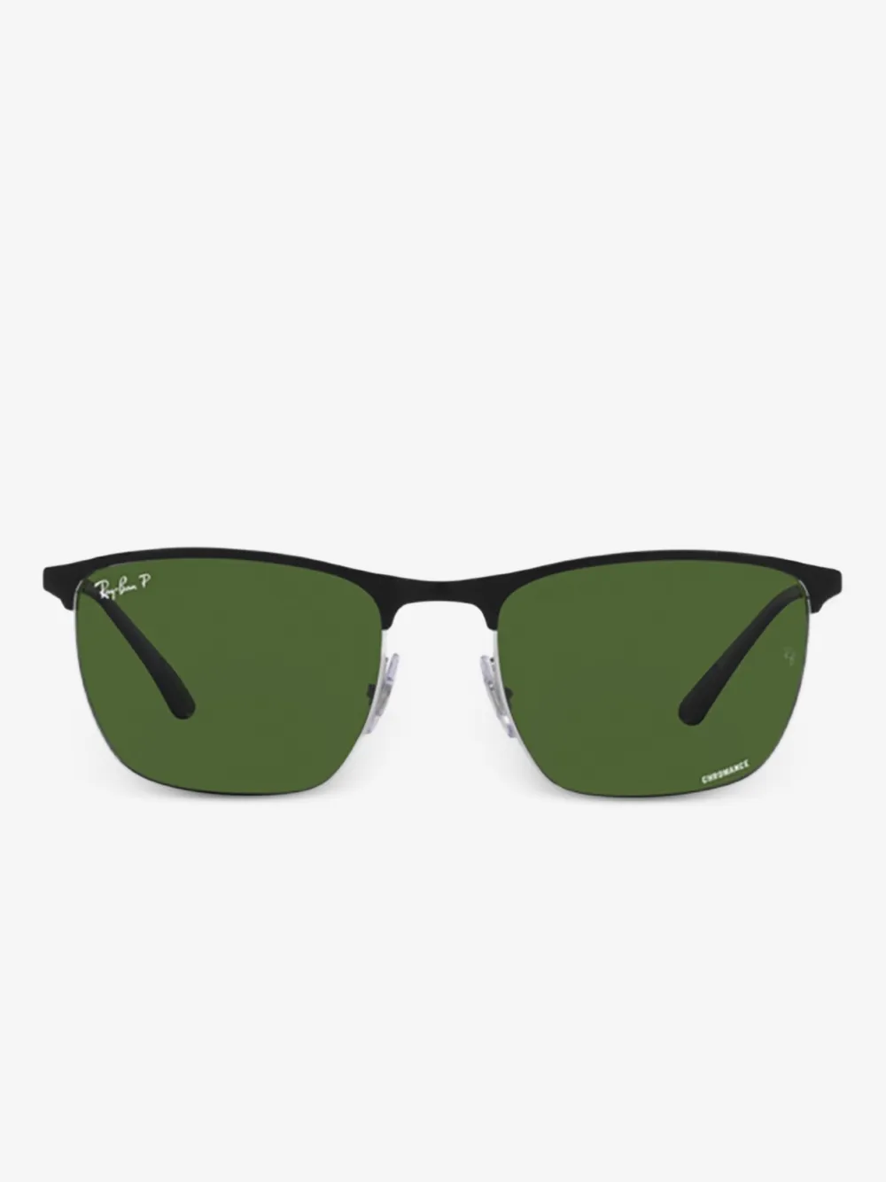 Ray-Ban rectangle-frame sunglasses | Black | Image 1