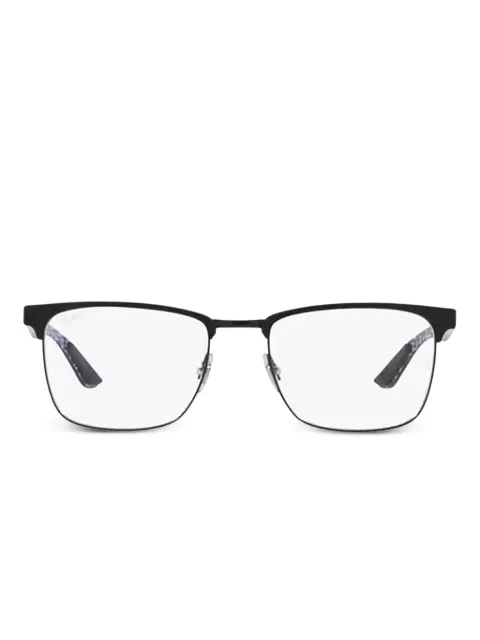 Ray-Ban square-frame half-rim glasses
