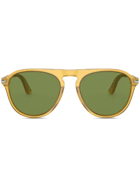 Persol lentes de sol con armazón redonda
