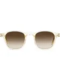 Saint Laurent Eyewear square-frame sunglasses - Yellow
