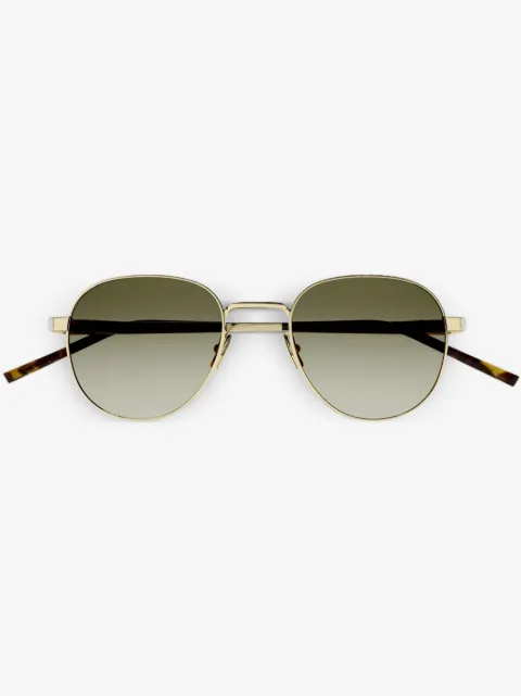 Saint Laurent Eyewear logo-engraved sunglasses
