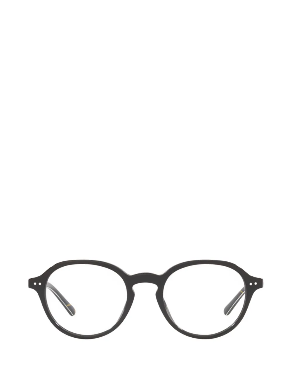 Polo Ralph Lauren round-frame glasses - Schwarz