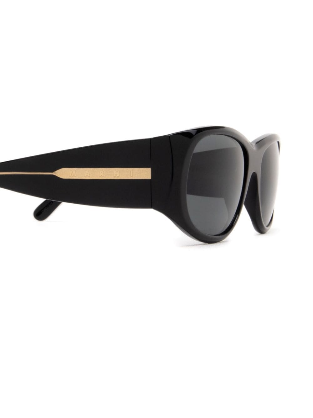 Shop Marni Eyewear Orinoco River Sunglasses In Black