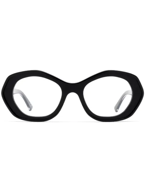 Marni Eyewear Ulawun Vulcano briller med geometrisk stel