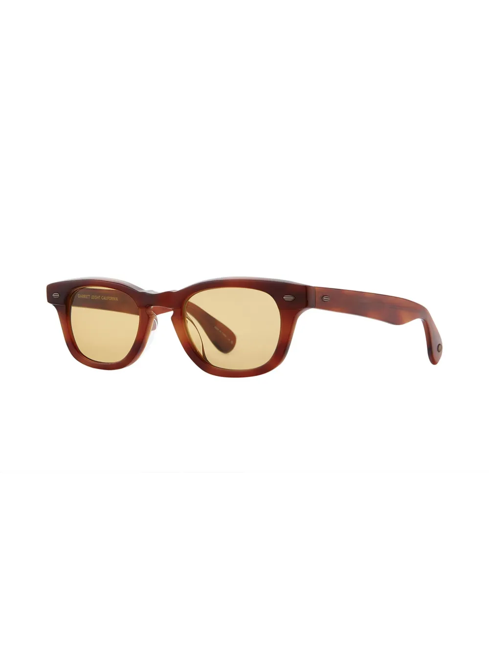 Garrett Leight Lo-B zonnebril - Bruin