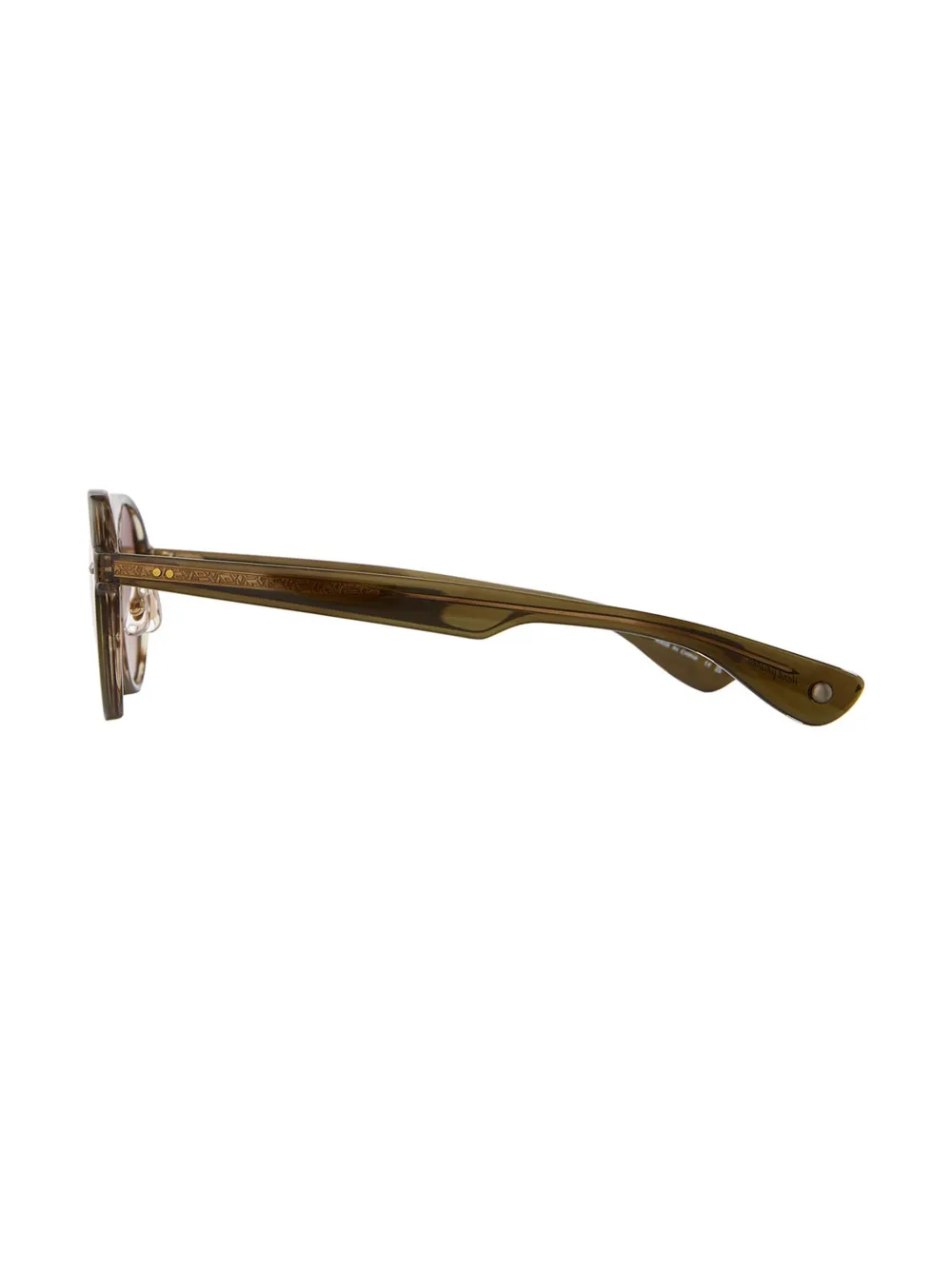 Garrett Leight Lady Eckhart zonnebril Groen