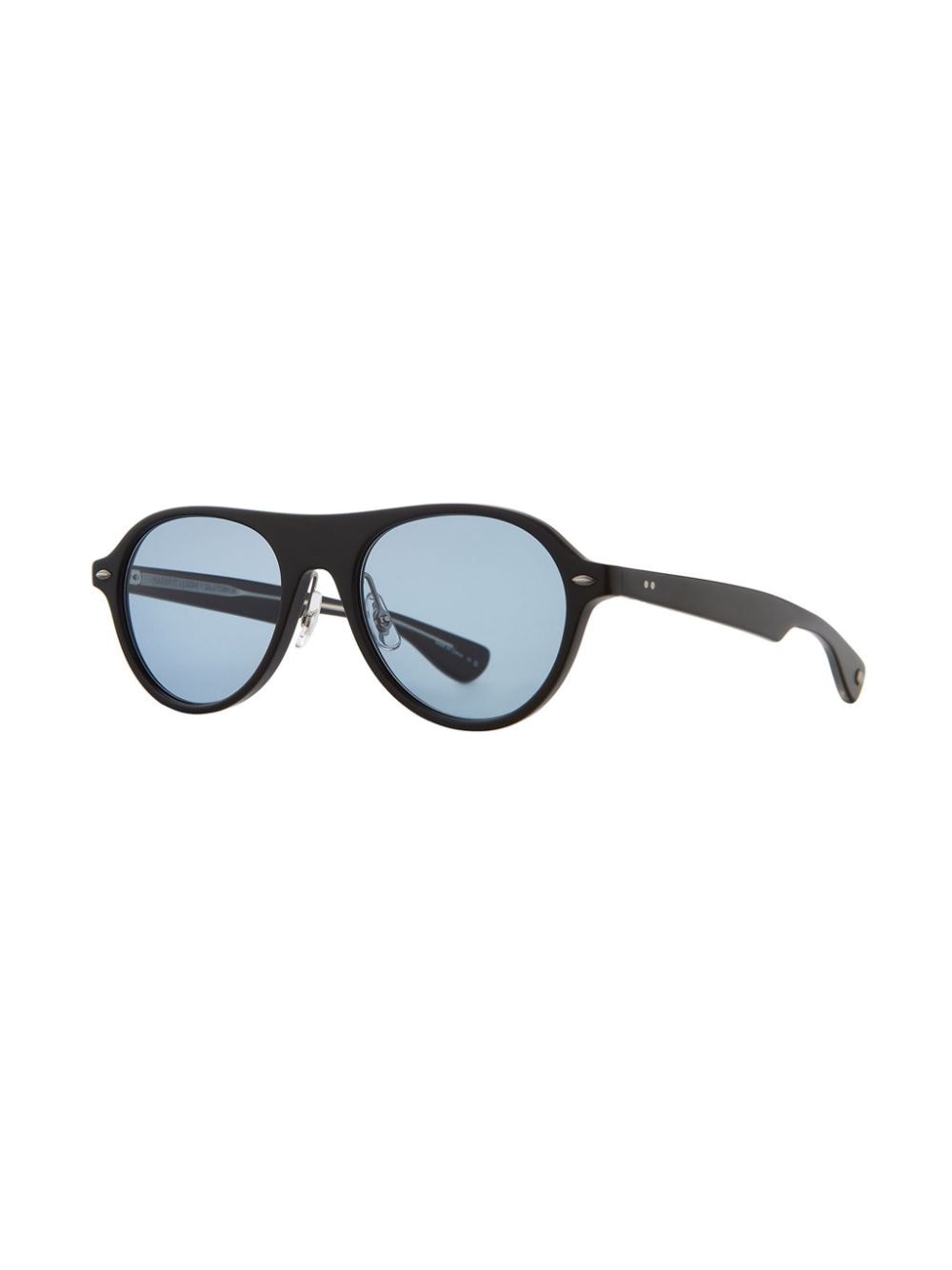 Garrett Leight LADY ECKHART SUN Matte Black - Zwart