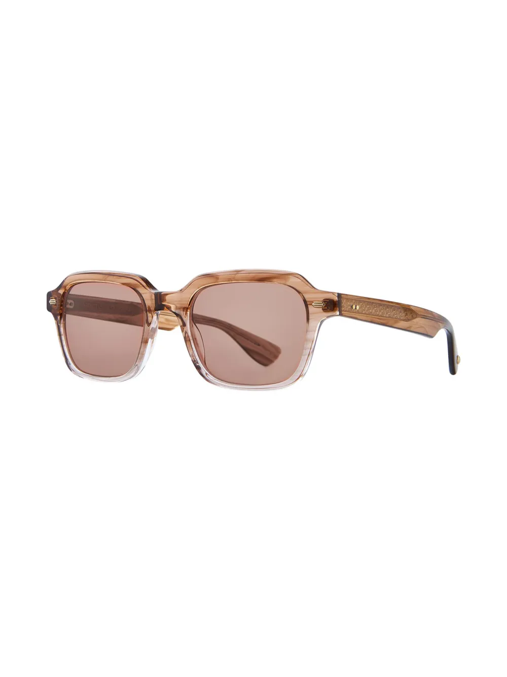 Garrett Leight OG Freddy P Sun zonnebril - Bruin