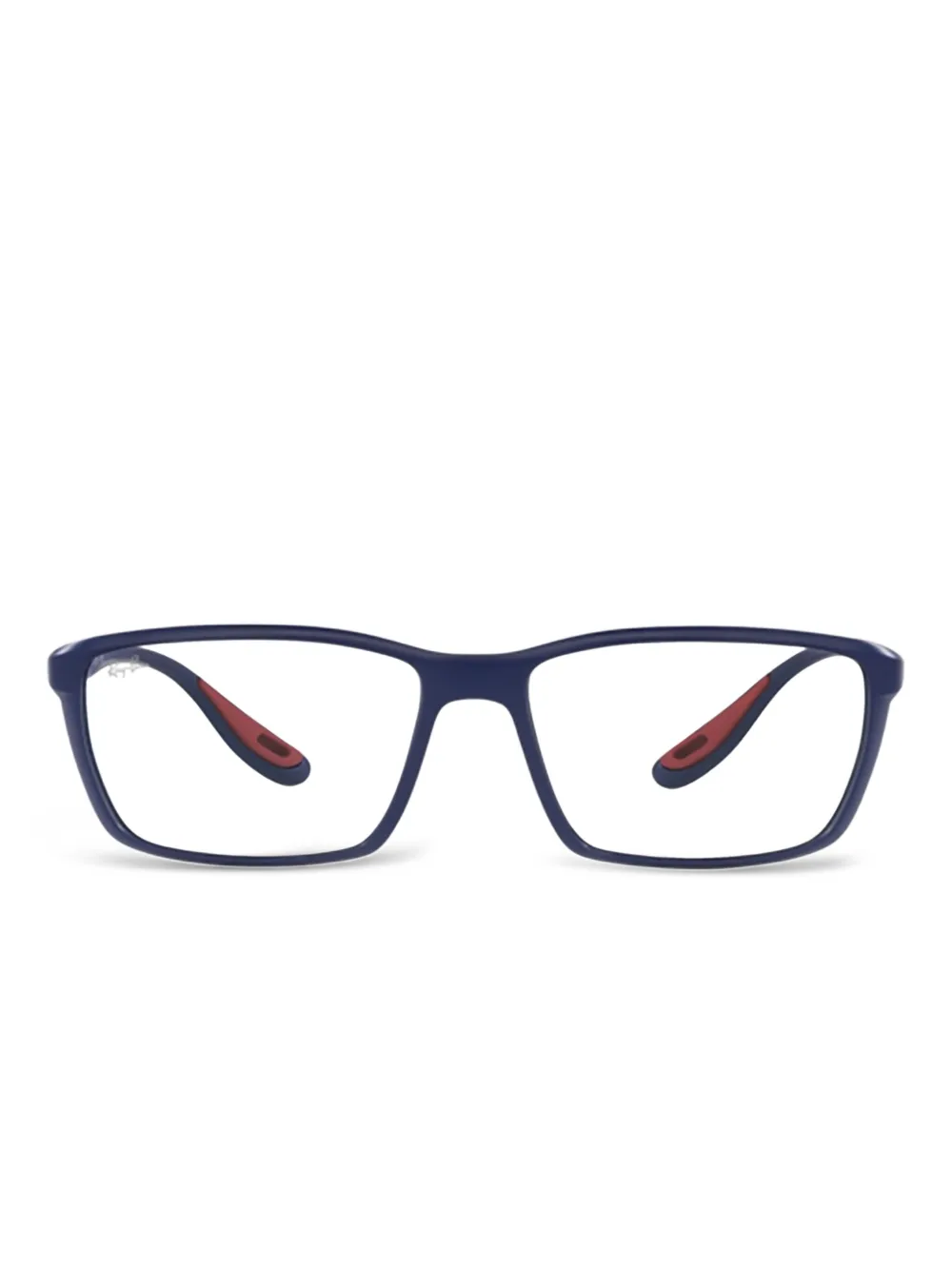 Ray-Ban rectangle metal frames glasses | Blue | Image 1