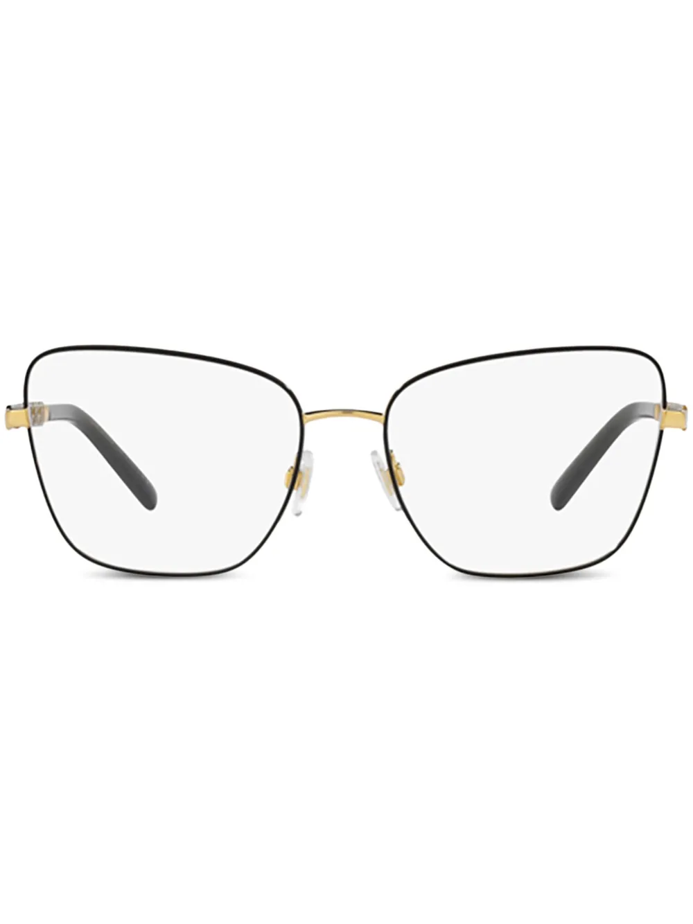 Dolce & Gabbana Eyewear Occhiali con placca logo - Oro
