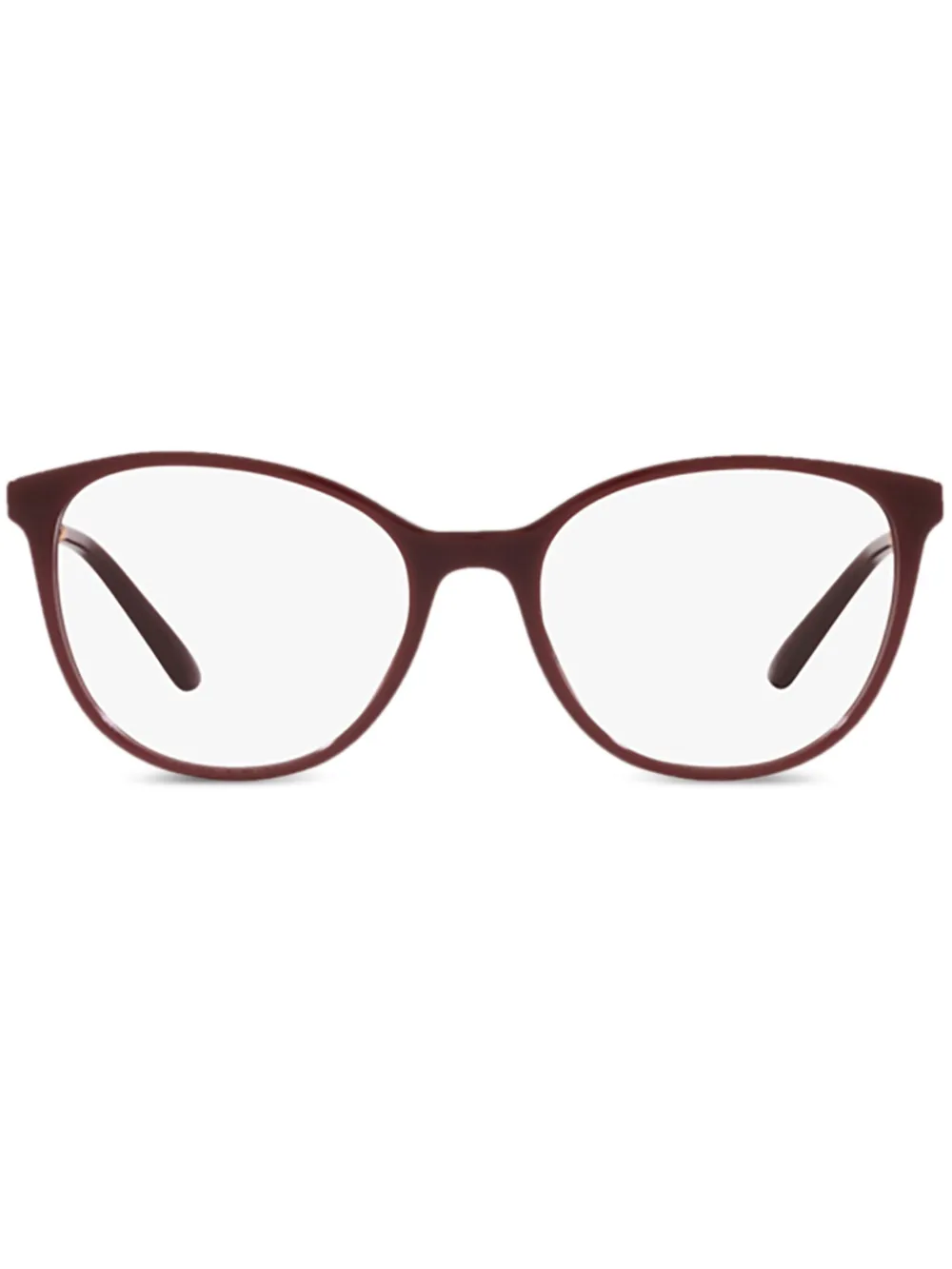 Dolce & Gabbana Eyewear Occhiali con placca logo - Rosso