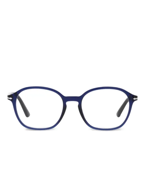 Persol lentes con armazón redonda