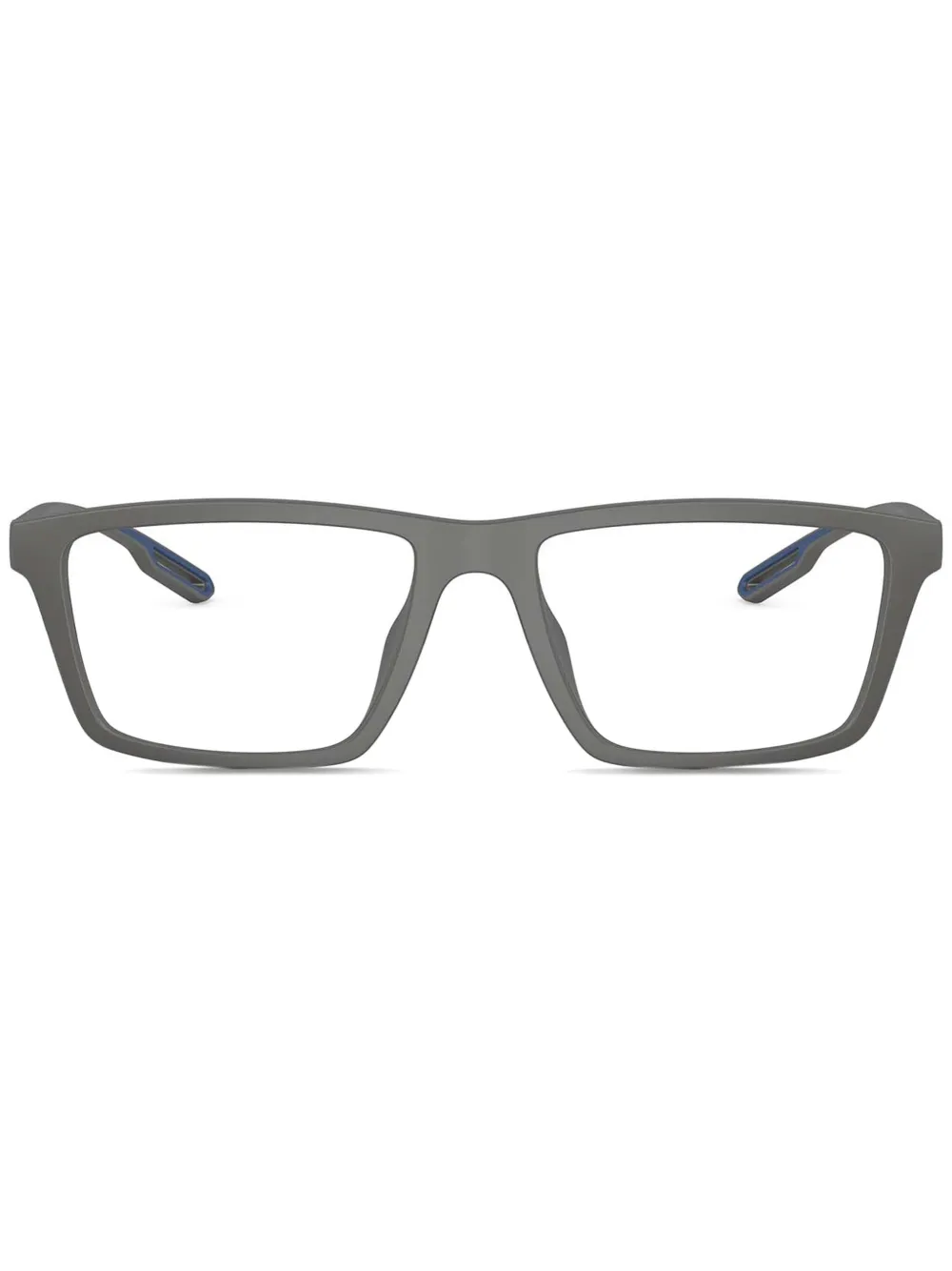 Emporio Armani lentes con armazón rectangular | gris | Image 1
