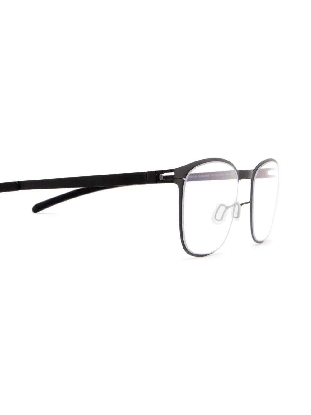 Mykita AIDEN bril met rechthoekig montuur Zwart